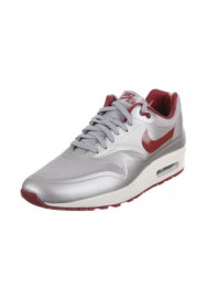 Basket Nike Air Max 1 Hyperfuse 633087-004 Argent Hommes Running