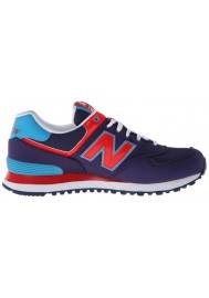 Sneakers New Balance ML574 Passport Pack (Couleur : Color: Blue/Red ) Homme 