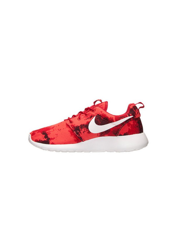 Chaussures Hommes Nike Rosherun Print Rouge (Ref: 655206-640) Running